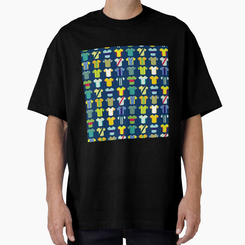 Football T Shirts Patterns Art T-Shirt - Graphic Print Unisex - T-Shirt, Sweatshirt, Hoodie