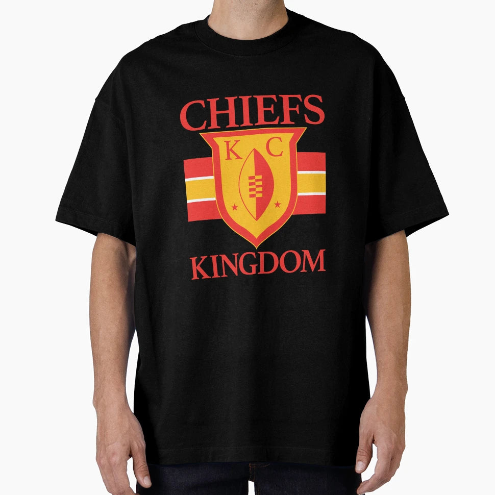 Chiefs Kingdom T-Shirt - Novelty Apparel for Adults - T-Shirt, Sweatshirt, Hoodie