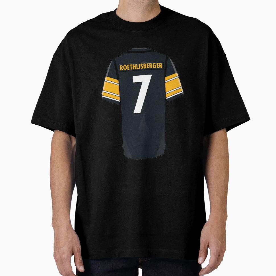 Ben Roethlisberger Jersey T-Shirt - Graphic Print Men Women - T-Shirt, Sweatshirt, Hoodie