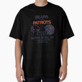 Bears Vs Patriots 86 Faded T-Shirt - Trendy Graphic Men Women - T-Shirt, Sweatshirt, Hoodie