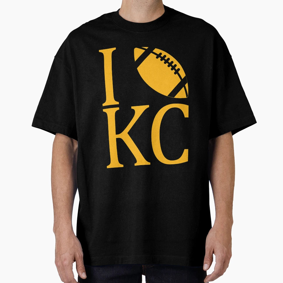 Sunday Funday I Love Kansas City T-Shirt - Fun Novelty Design Unisex - T-Shirt, Sweatshirt, Hoodie