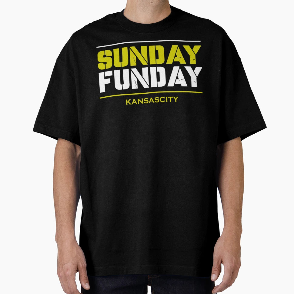 Sunday Funday Kansas City Chiefs T-Shirt - Unique Graphic Unisex - T-Shirt, Sweatshirt, Hoodie