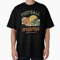Football Mama Game Day Proud Sports Moms T-Shirt - Custom Art Print Unisex - T-Shirt, Sweatshirt, Hoodie