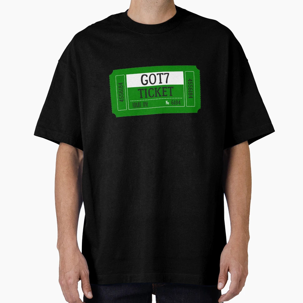 Go7 Ticket T-Shirt - Novelty Apparel for Adults - T-Shirt, Sweatshirt, Hoodie