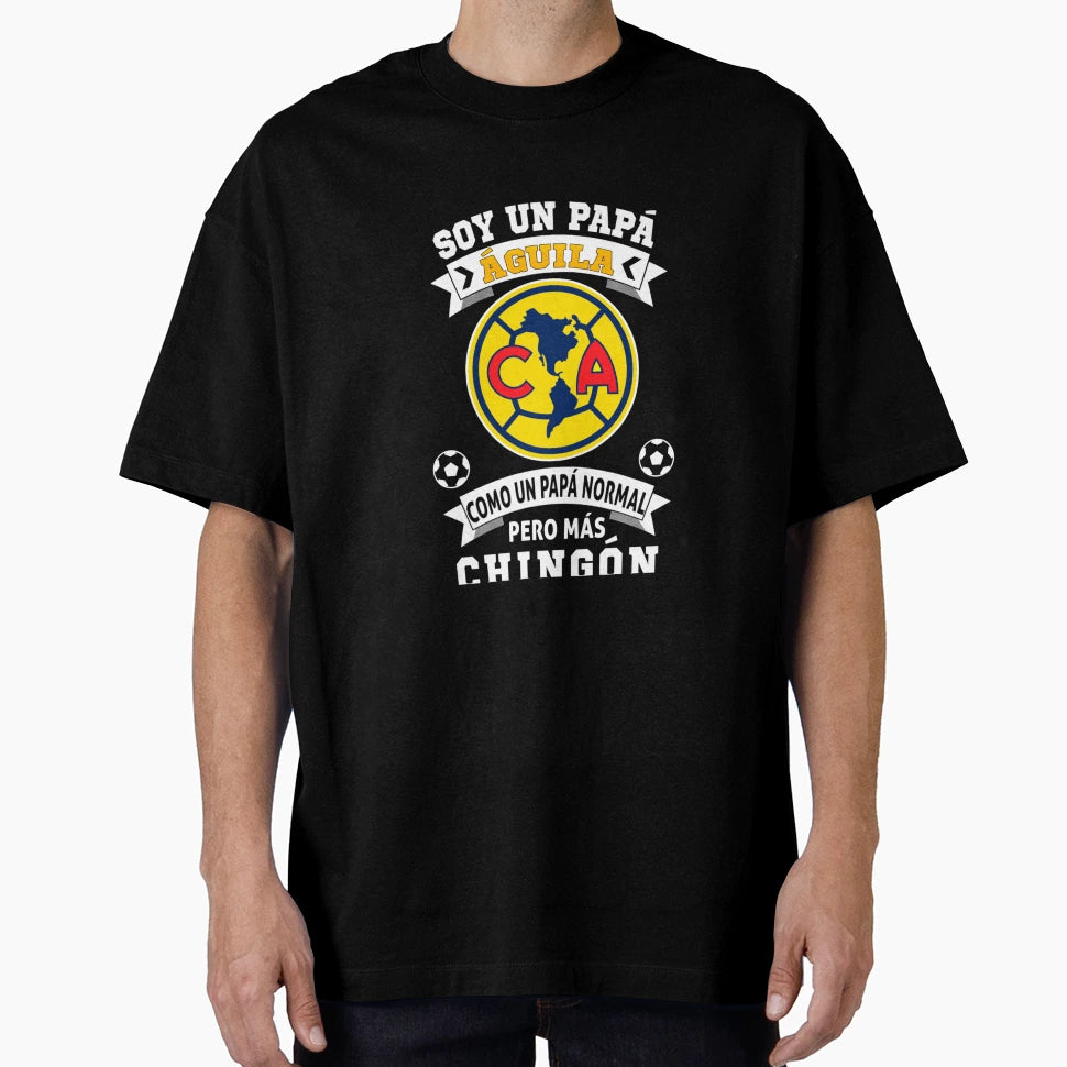 Aguilas Del America Futbol Mexicano T-Shirt - Aesthetic Graphic Unisex - T-Shirt, Sweatshirt, Hoodie