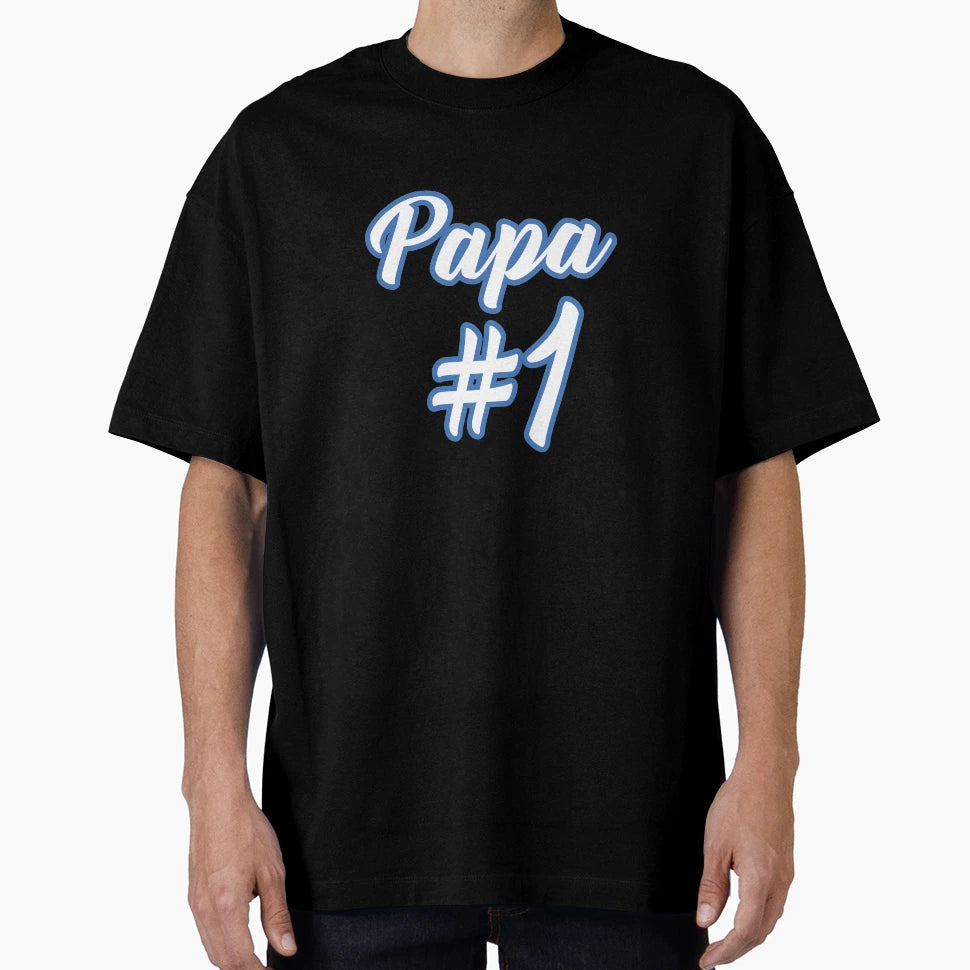 Dad Number 1 T-Shirt - Novelty Apparel for Adults - T-Shirt, Sweatshirt, Hoodie