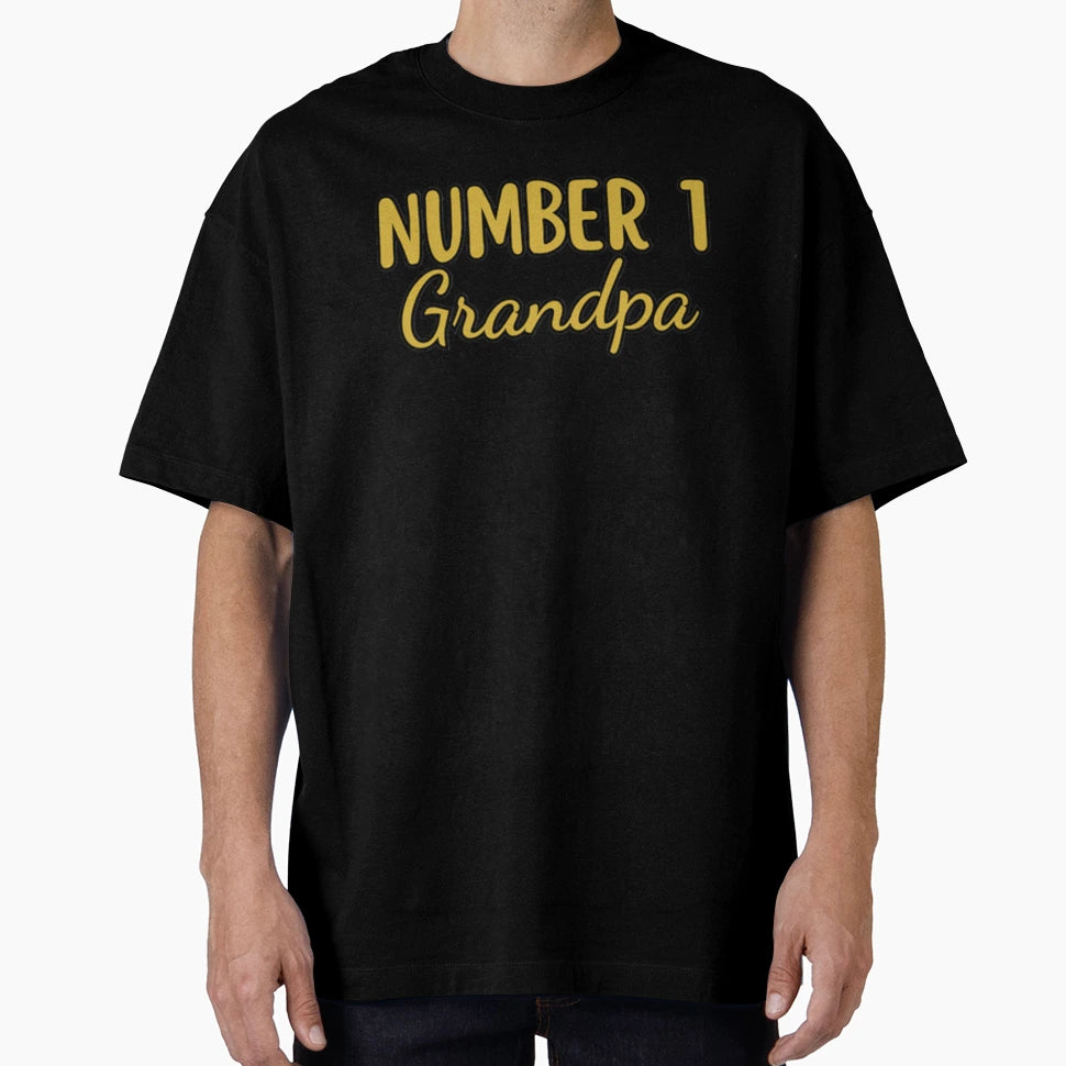Number 1 Grandpa G T-Shirt - Streetwear Style for Adults - T-Shirt, Sweatshirt, Hoodie