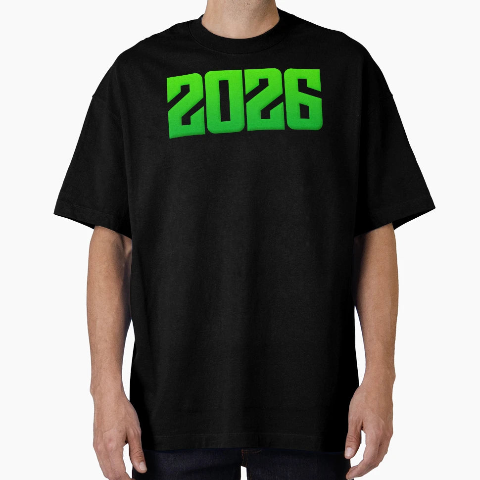 2026 Epic Green T-Shirt - Minimalist Print for Adults - T-Shirt, Sweatshirt, Hoodie