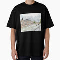 Paris Seine with Eiffel Tower by Jennie Kessinger - Adult & Kids T-Shirts, Sweatshirts & Hoodies apparel design preview 1