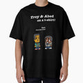Troy and Abed Community TV show black by Uwaki - Adult & Kids T-Shirts, Sweatshirts & Hoodies apparel design preview 1