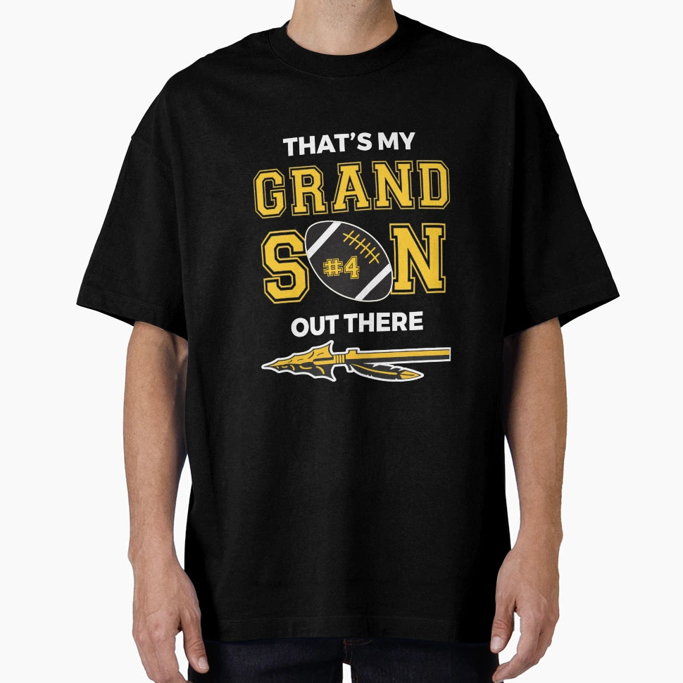 Thats My Grandson Out There Black T-Shirt - Unique Graphic Men Women - T-Shirt, Sweatshirt, Hoodie