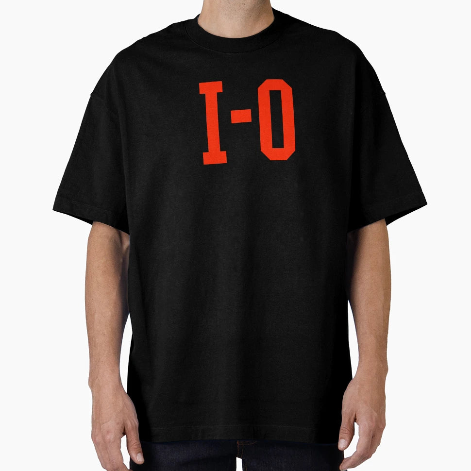 Scarlet Half I O O H I O Ohio T-Shirt - Unique Graphic Unisex - T-Shirt, Sweatshirt, Hoodie