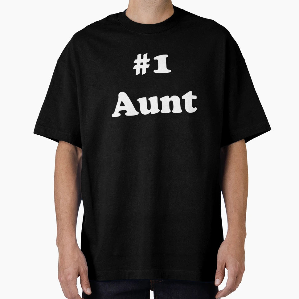 1 Aunt T-Shirt - Custom Art Print Men Women - T-Shirt, Sweatshirt, Hoodie
