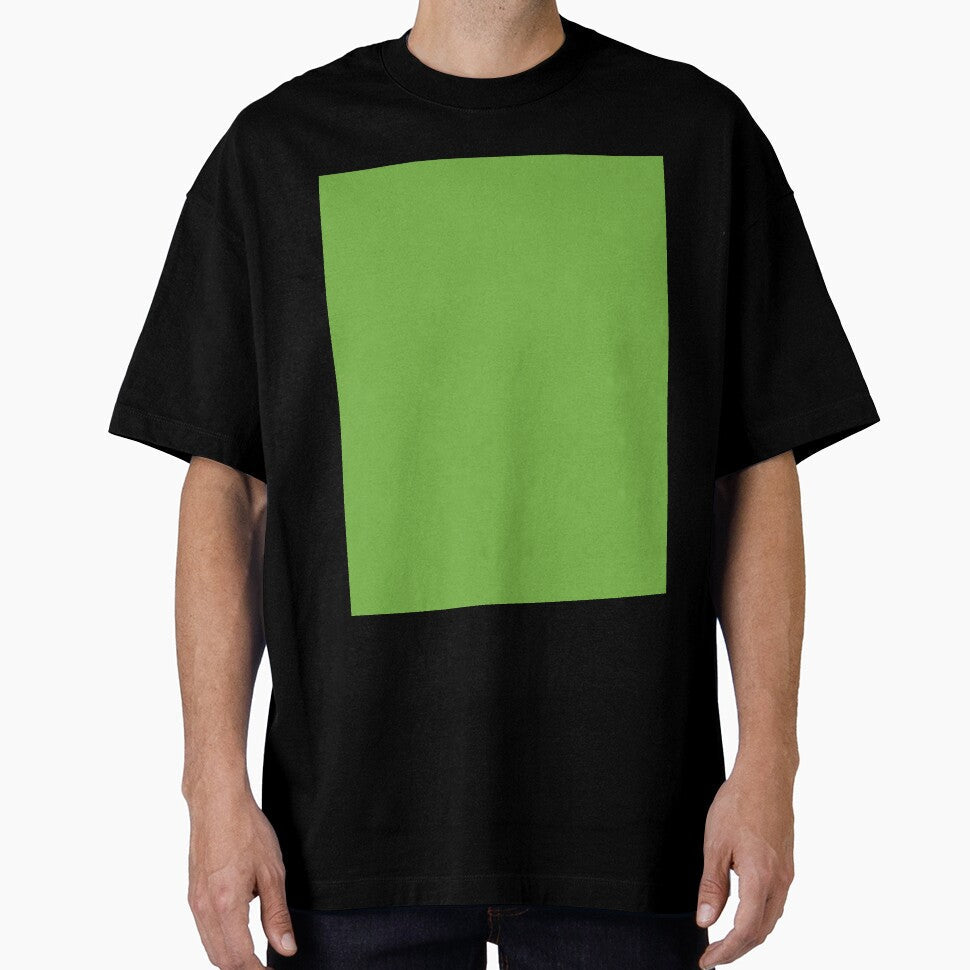 Plain Solid Color Medium Green Kiwi by mimihuang - Adult & Kids T-Shirts, Sweatshirts & Hoodies apparel design preview 1