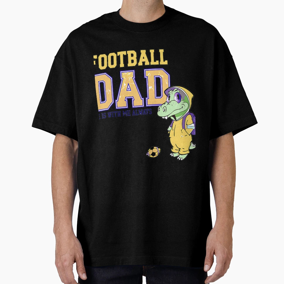 Alligator Football Dad Gift Sports T-Shirt - Trendy Graphic Men Women - T-Shirt, Sweatshirt, Hoodie