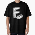Illustration of Letter F Beside Flatshoes by - Adult & Kids T-Shirts, Sweatshirts & Hoodies apparel design preview 1