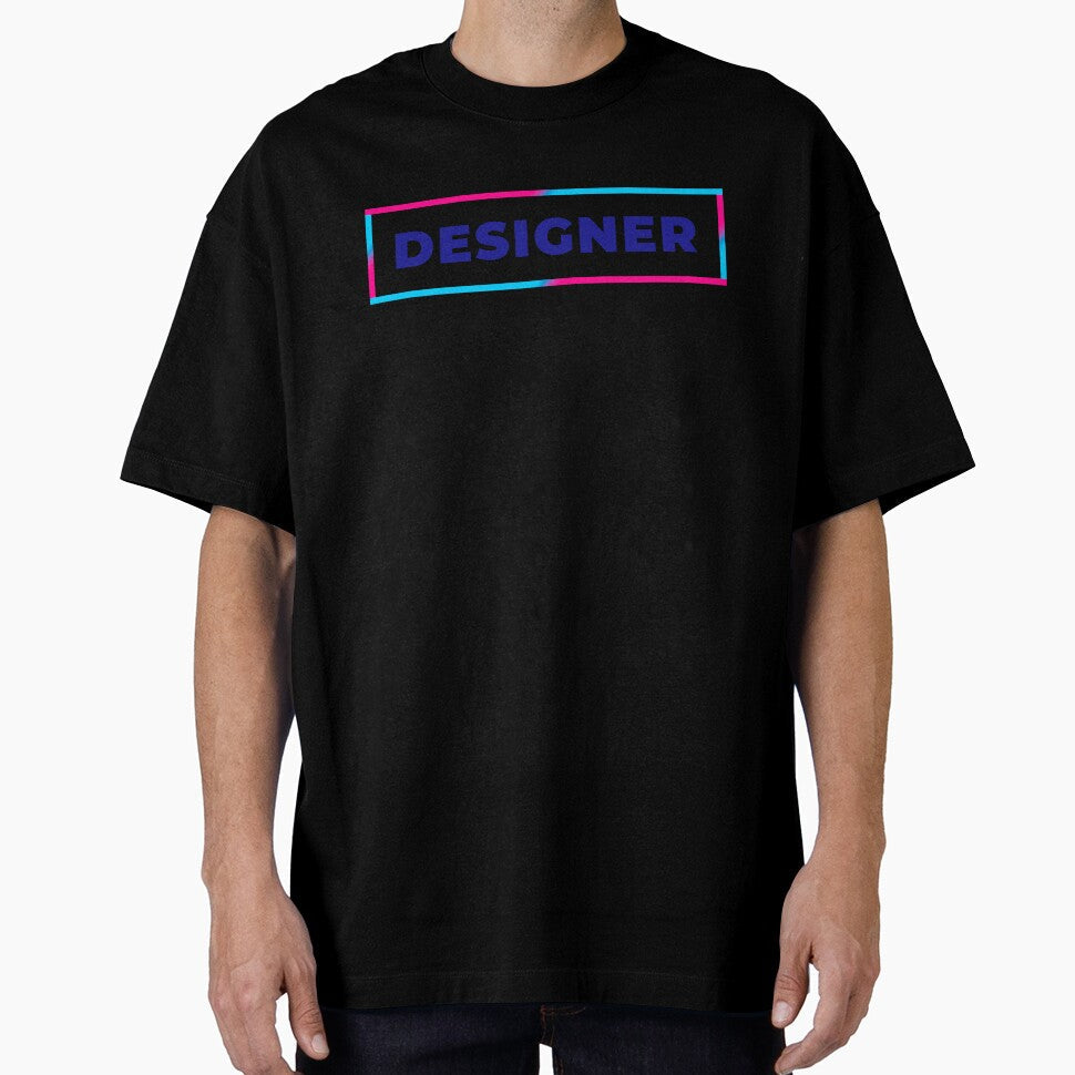 Designer retro colorful frame by SVPOD - Adult & Kids T-Shirts, Sweatshirts & Hoodies apparel design preview 1