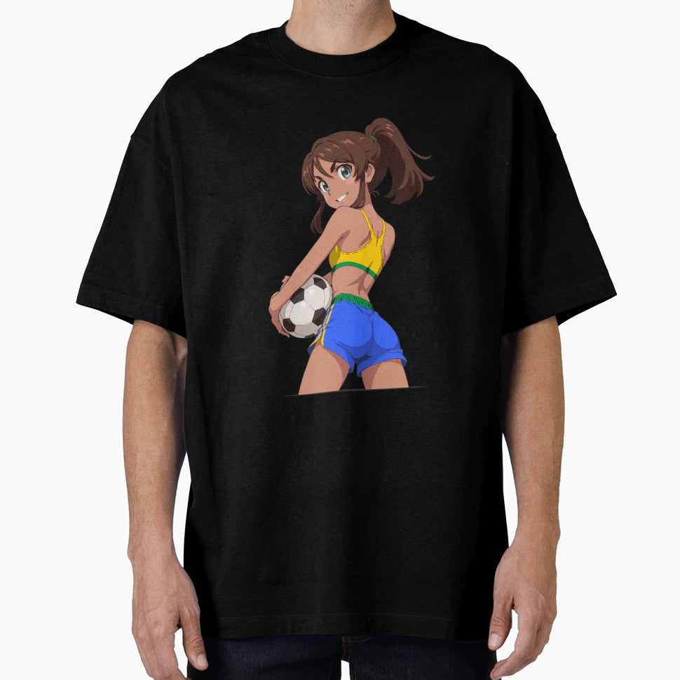 Futbol Brazil 2 T-Shirt - Custom Art Print for Adults - T-Shirt, Sweatshirt, Hoodie