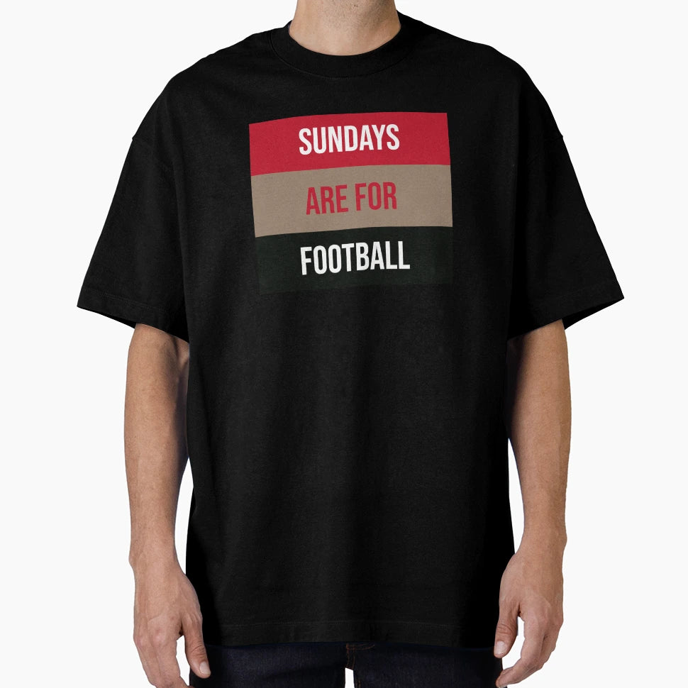 Sundays Are Football T-Shirt - Casual Everyday Wear for Adults - T-Shirt, Sweatshirt, Hoodie