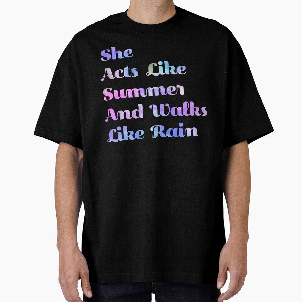 Drops of Jupiter Lyrics by baileyvannatta - Adult & Kids T-Shirts, Sweatshirts & Hoodies apparel design preview 1