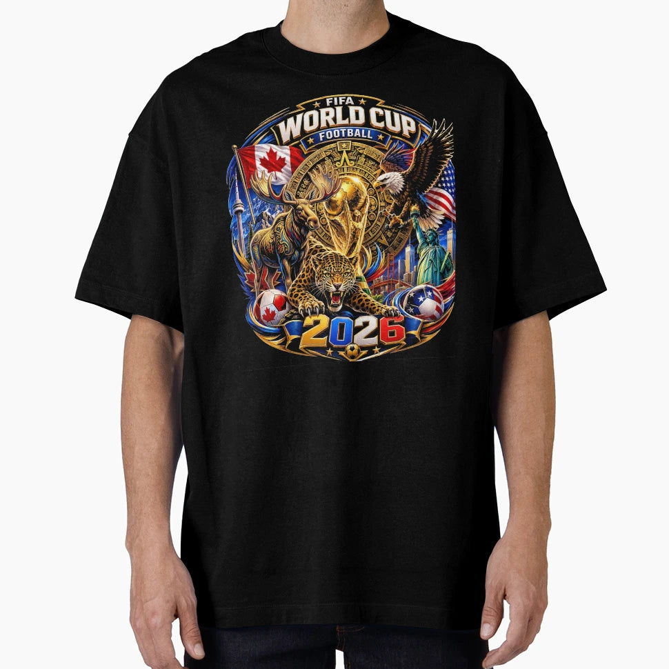 World Cup 2026 T-Shirt - Unique Graphic for Adults - T-Shirt, Sweatshirt, Hoodie
