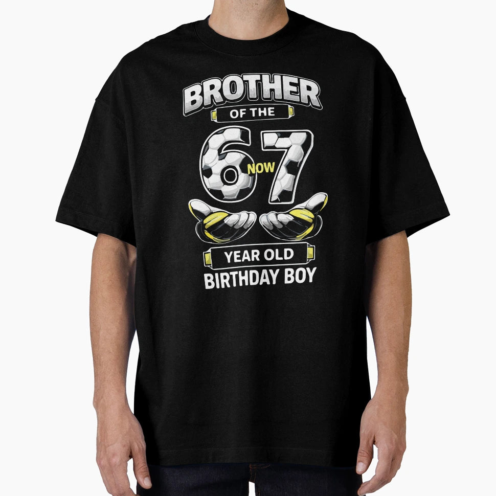 I Was 6 Now Im 7 Soccer Birthday T-Shirt - Fun Novelty Design for Adults - T-Shirt, Sweatshirt, Hoodie