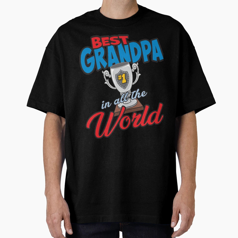 Best Grandpa 1 T-Shirt - Unique Graphic Men Women - T-Shirt, Sweatshirt, Hoodie