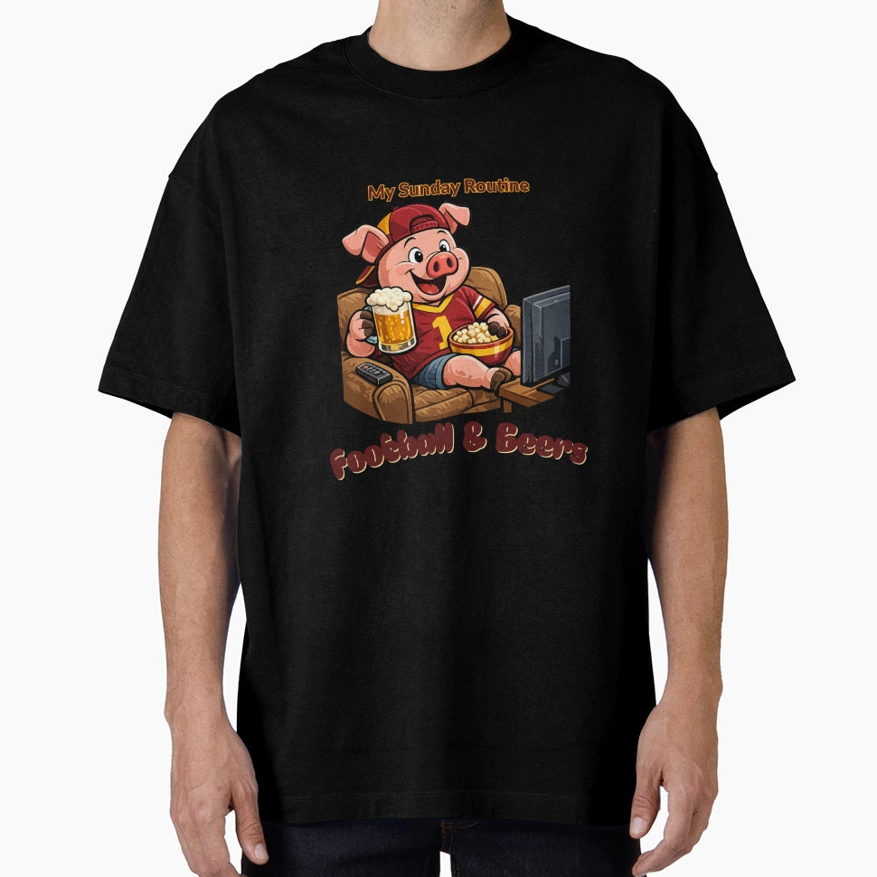 Washington Commanders Sunday T-Shirt - Casual Everyday Wear Men Women - T-Shirt, Sweatshirt, Hoodie