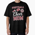 Loud Proud Football And Cheer Mom T-Shirt - Casual Everyday Wear Unisex - T-Shirt, Sweatshirt, Hoodie