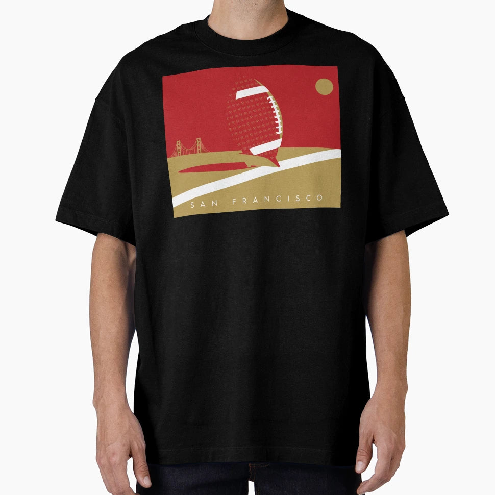San Francisco Nfl Fan Art T-Shirt - Novelty Apparel Unisex - T-Shirt, Sweatshirt, Hoodie