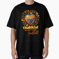 Thankful My Family And Football Fish T-Shirt - Aesthetic Graphic Men Women - T-Shirt, Sweatshirt, Hoodie