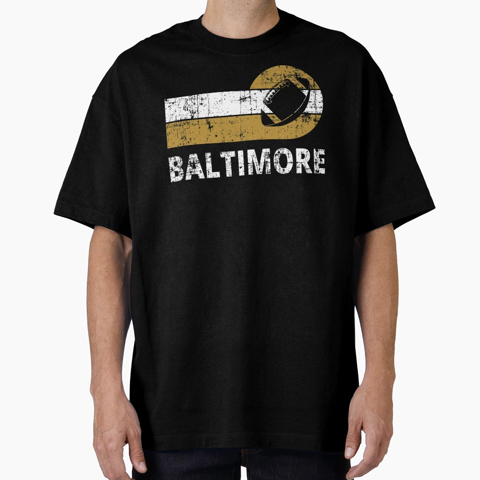Baltimore Football Team Ii T-Shirt - Fun Novelty Design Unisex - T-Shirt, Sweatshirt, Hoodie