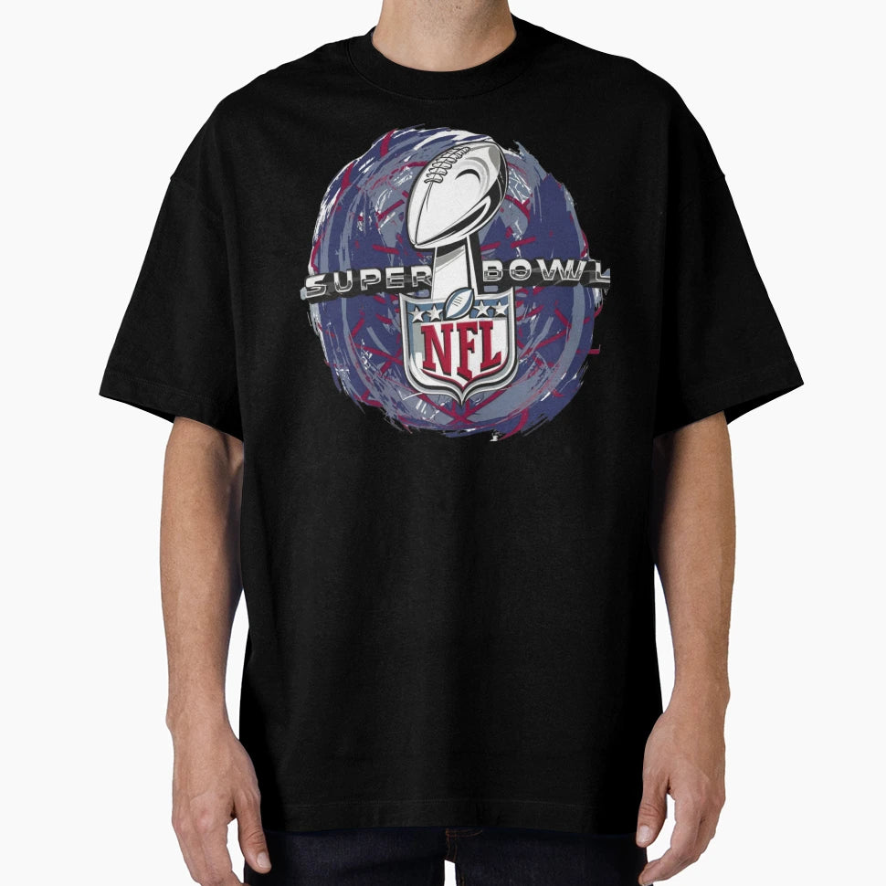Super Bowl Showdown T-Shirt - Fun Novelty Design for Adults - T-Shirt, Sweatshirt, Hoodie