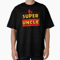 Super Uncle Super Hero T-Shirt - Casual Everyday Wear for Adults - T-Shirt, Sweatshirt, Hoodie