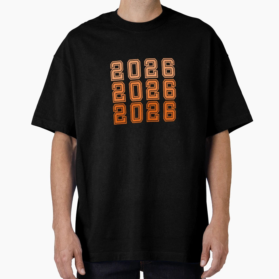 2026 Orange T-Shirt - Fun Novelty Design for Adults - T-Shirt, Sweatshirt, Hoodie