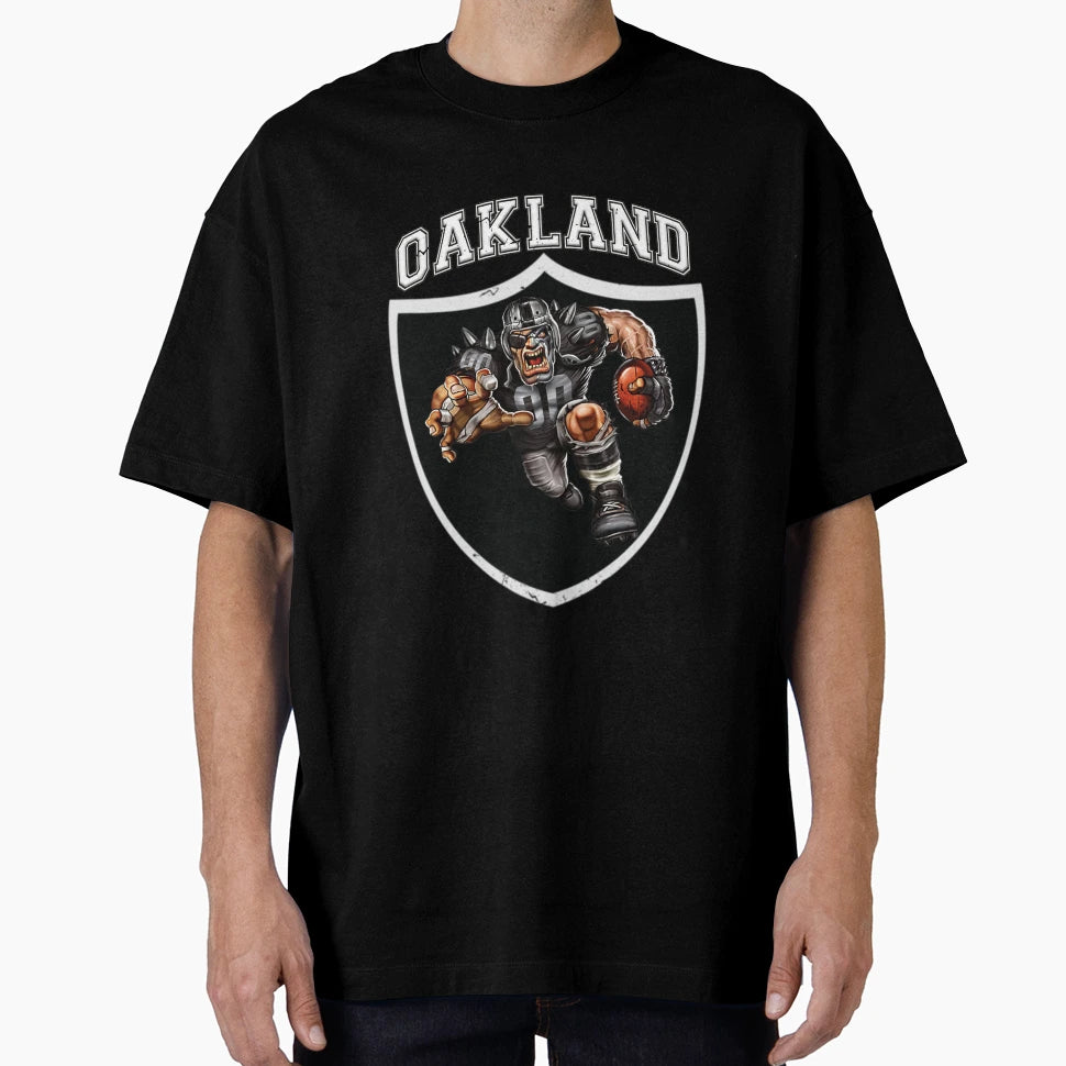 Oakland Football T-Shirt - Unique Graphic for Adults - T-Shirt, Sweatshirt, Hoodie