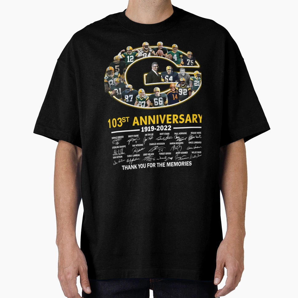 Green Bay Packers T-Shirt - Graphic Print for Adults - T-Shirt, Sweatshirt, Hoodie