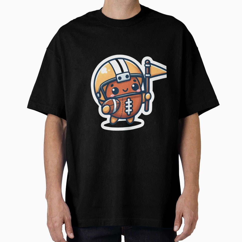 American Football Mascot 2 T-Shirt - Unique Graphic for Adults - T-Shirt, Sweatshirt, Hoodie