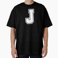 J Letter T-Shirt - Casual Everyday Wear Unisex - T-Shirt, Sweatshirt, Hoodie