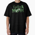 Breast Cancer Awareness Football Mom T-Shirt - Graphic Print Men Women - T-Shirt, Sweatshirt, Hoodie