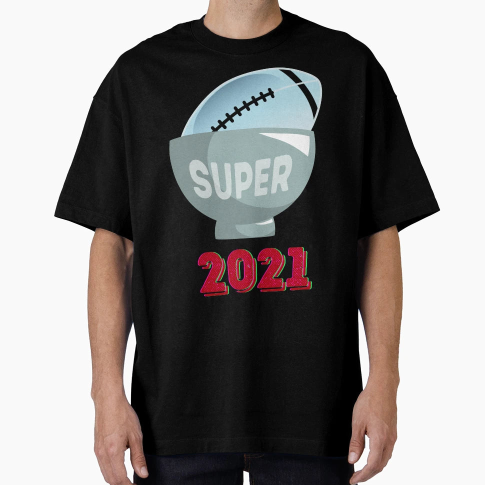 American Football Super Bowl 2021 T-Shirt - Custom Art Print for Adults - T-Shirt, Sweatshirt, Hoodie