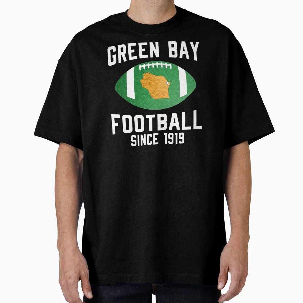 Green Bay Football T-Shirt - Custom Art Print for Adults - T-Shirt, Sweatshirt, Hoodie
