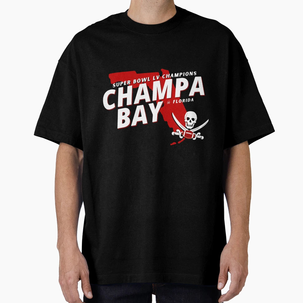 Art Tampa Bay Buccaneers T-Shirt - Fun Novelty Design for Adults - T-Shirt, Sweatshirt, Hoodie