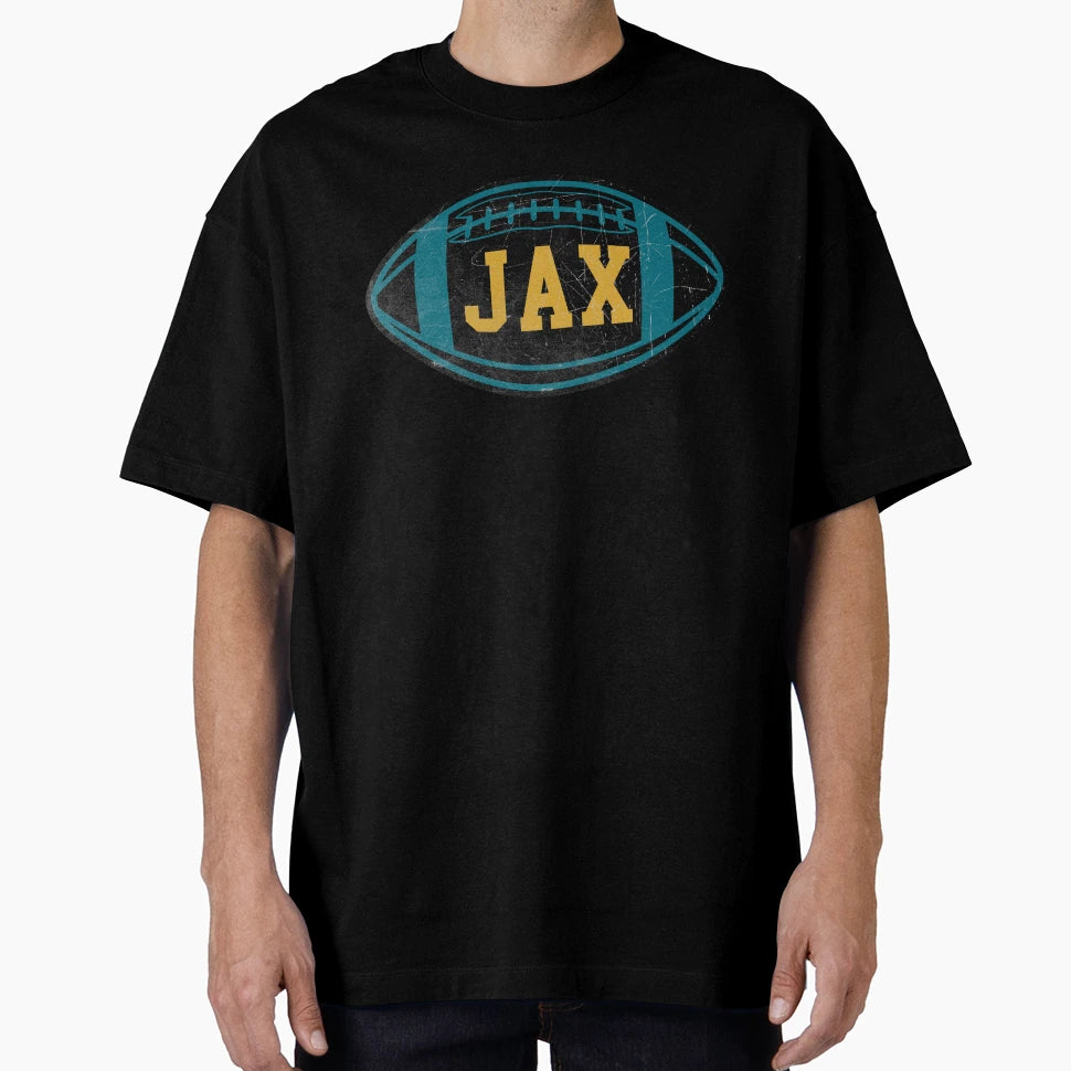 Jacksonville Throwback Football T-Shirt - Trendy Graphic Unisex - T-Shirt, Sweatshirt, Hoodie