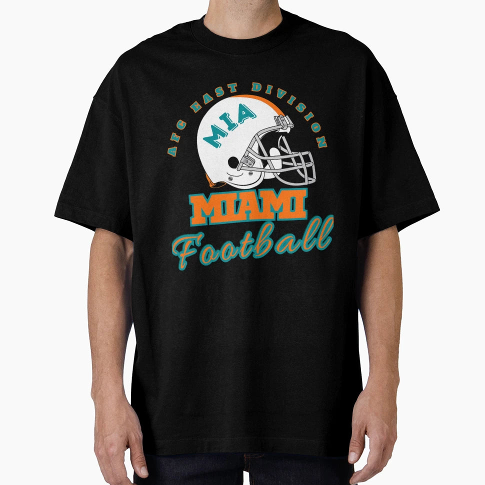 Football Miami Dolphins T-Shirt - Graphic Print Men Women - T-Shirt, Sweatshirt, Hoodie