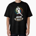 Jacob Birthday Football Ball T-Shirt - Novelty Apparel Men Women - T-Shirt, Sweatshirt, Hoodie
