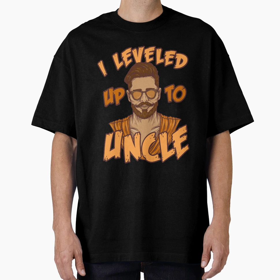 I Leveled Up To Uncle Uncle Nephew T-Shirt - Trendy Graphic Men Women - T-Shirt, Sweatshirt, Hoodie