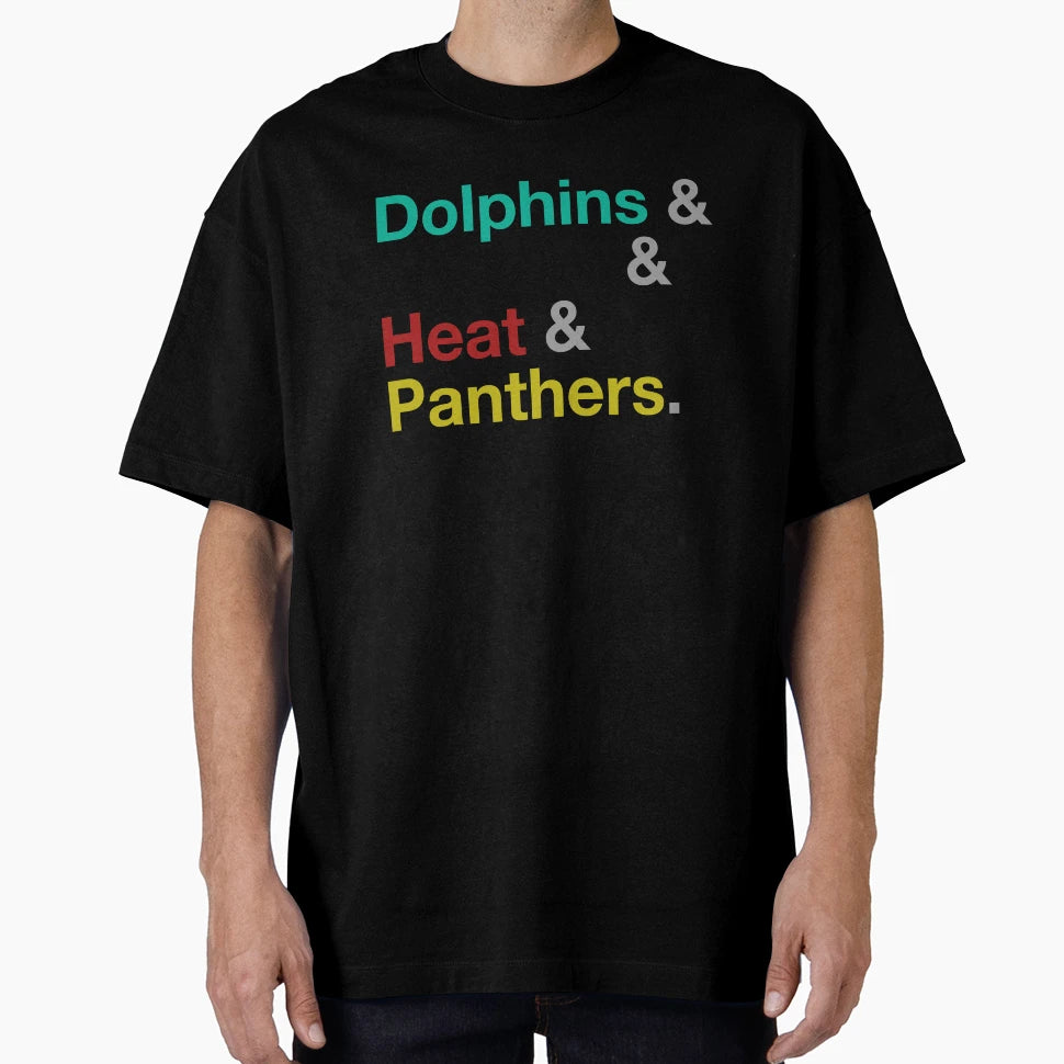 Miami Sports T-Shirt - Fun Novelty Design Unisex - T-Shirt, Sweatshirt, Hoodie