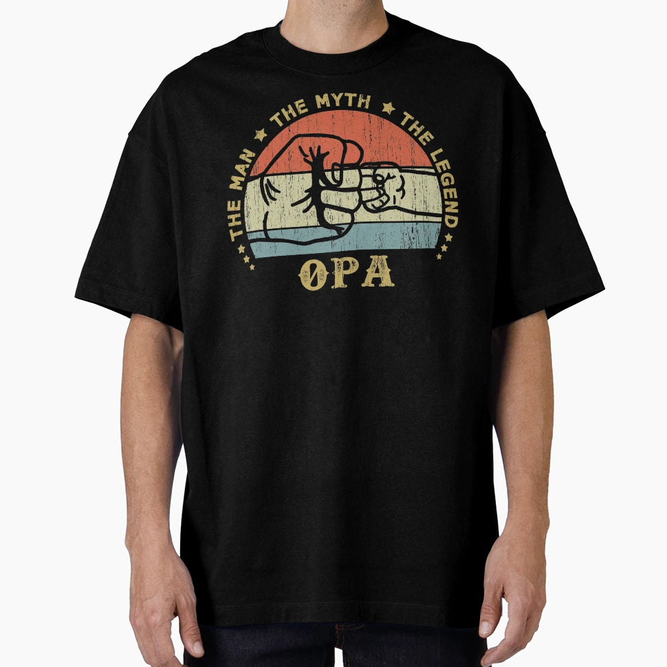 Opa Gift Opa Grandpa Fathers Day Gift T-Shirt - Unique Graphic for Adults - T-Shirt, Sweatshirt, Hoodie