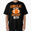 Uncle Birthday American Football Party T-Shirt - Custom Art Print Unisex - T-Shirt, Sweatshirt, Hoodie